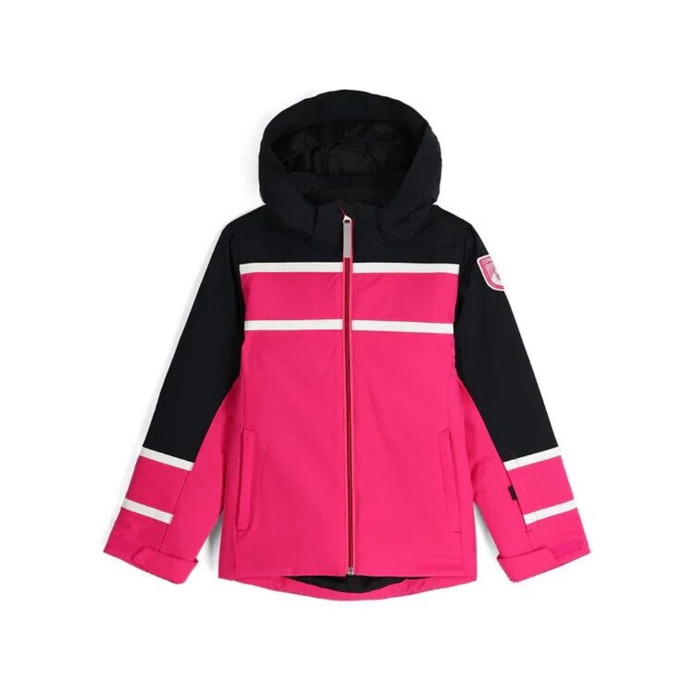 Spyder Girls Winter Jacket Large Insulated Winter Pink Ski Jacket Warm